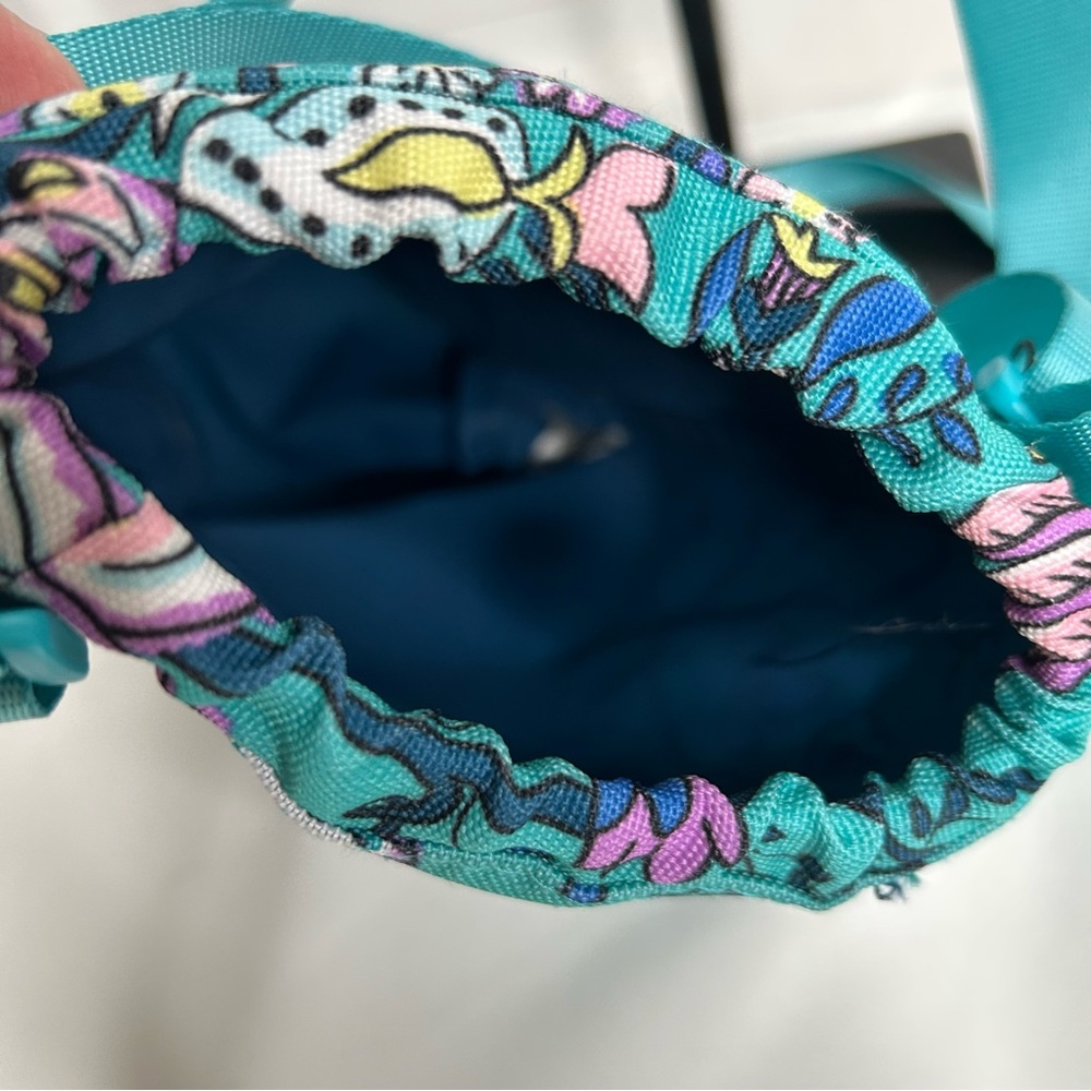 NWOT Vera Bradley Lighten Up Water Bottle Holder- Peacock - Picture 3 of 3